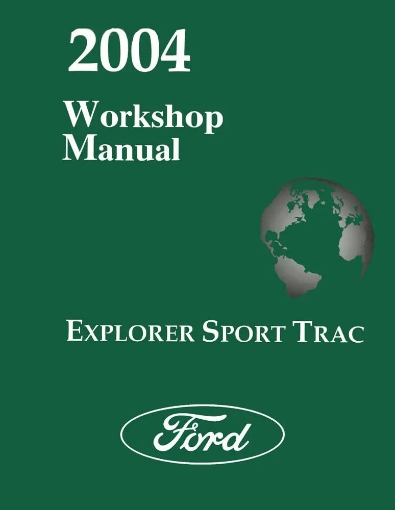 Ford Explorer Sport Trac Factory Service Manual Reproduction